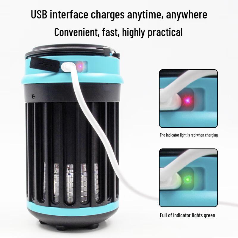 Solar LED Mosquito Zapper Lantern