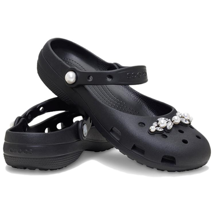 Crocs Elegant Ballet Clogs Women Footwear Black 213990-001