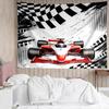Rennsport-Druck Wandteppich, Hintergrund, Einfache Montage, Ideal für Schlafzimmer, Büro & Wohnzimmer, mit Ästhetischer Wanddekoration.