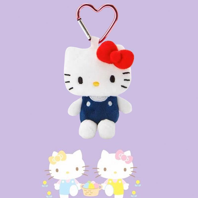 Cute Plush Cat Keychain Toy Lovely Bag Backpack Decoration Gift Soft And Fluffy Cartoon Style 10cm Height
