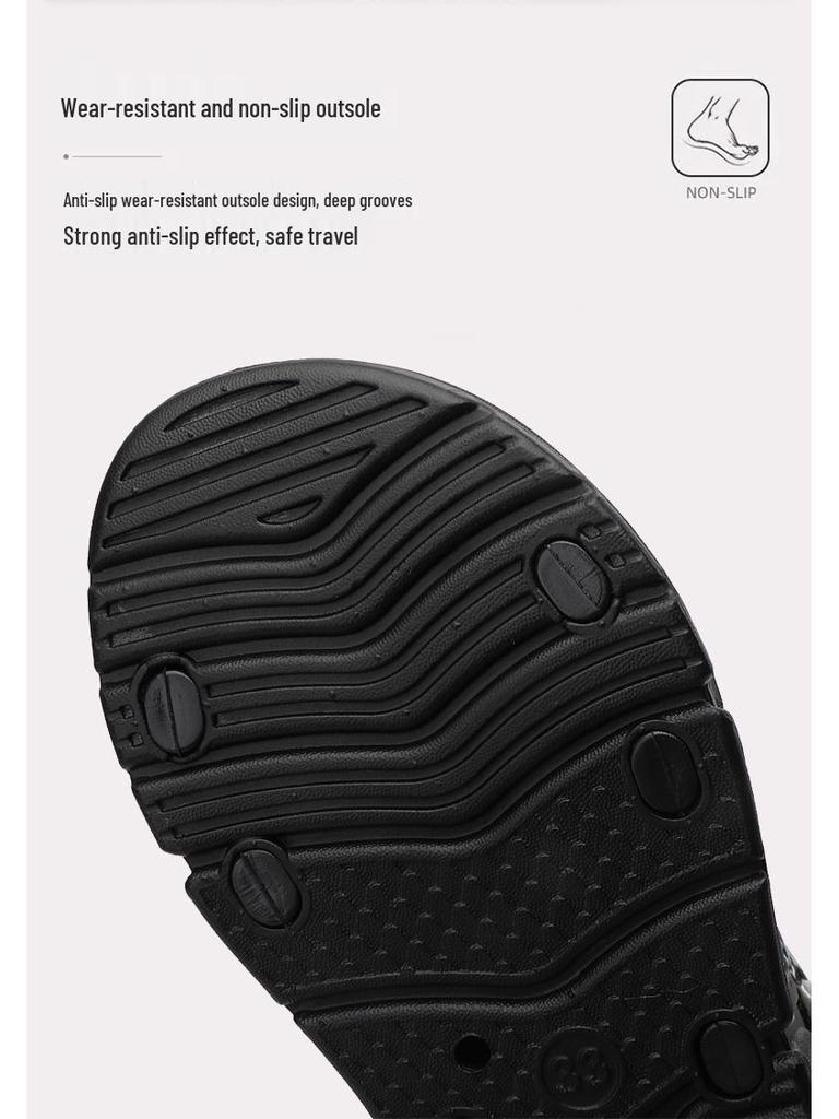 Non-Slip Boys' Casual Summer Sandals – Odor-Resistant, Soft Sole, Shock-Absorbing