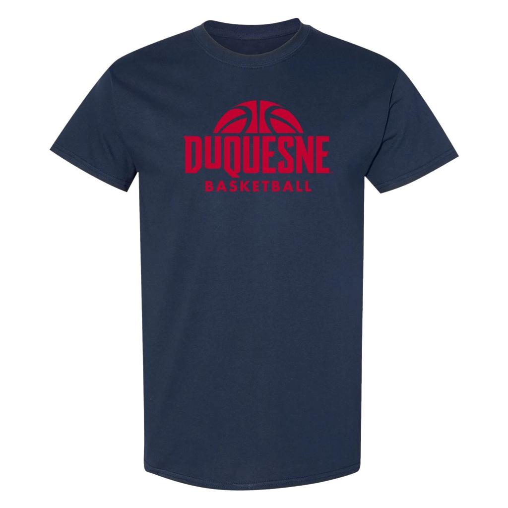 Duquesne Basketball Hype T-Shirt - Marine