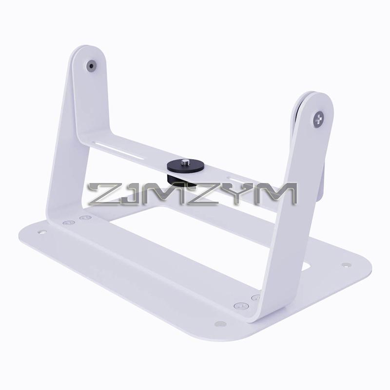 Desktop Projector Holder 1/4  Screw Size 360 Degrees Rotation Adjustable Projector Mount Projector Base Stand