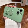 Applicable To IPhone 16 Astronaut Ring Mobile Phone Case Apple 15 Liquid Bracket 14proMax Anti Fall Protection Case