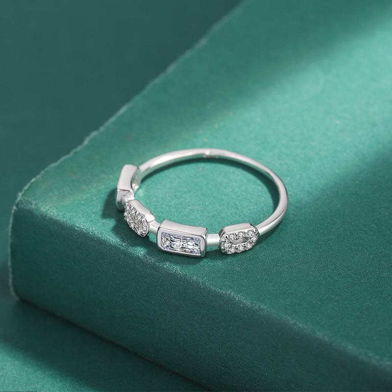 Homxi Anillos De Plata De Ley Mujer,Anillo De Compromiso