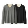 Men's Plus Size Fleece Lined Thermal Underwear Set