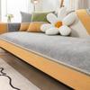 Living Room Cotton Sofa Cover Anti-Pet Scratch Protection Sofa Cover Linen Sofa Cushion Cover Universal Non-Slip Couch Cushion