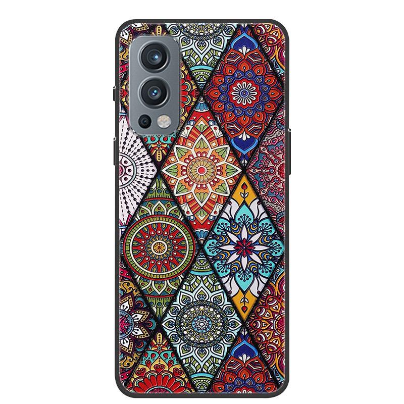 För Oneplus Nord 2 5G Fodral 3D Drake Prägling Mjuk TPU Silikon Baksidesfodral För Oneplus Nord2 5G One Plus Nord 2 Coque Bumper