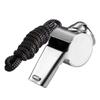 1 Pack Metal Whistle Referee Sports Rugby Stainless Steel Whistle Soccer Basketball Party Training