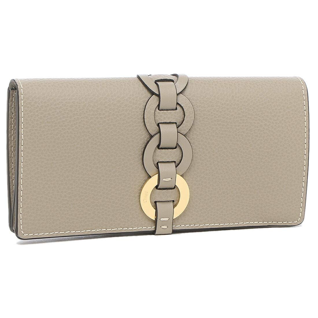 

Chloe Darryl Long Size 23W Wallet, Gray, Women s, CHC21SP115E04, [Used] сірий колір