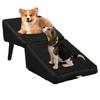 Dog Ramp Foldable All-in-One Dog Ramp And Stool for Bed Couch 13.7" Multifunctional