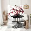 Plum Blossom Blanket Soft Throw Blanket for Home Bedroom Bed Sofa Picnic Travel Office Rest Cover Blanket Gift