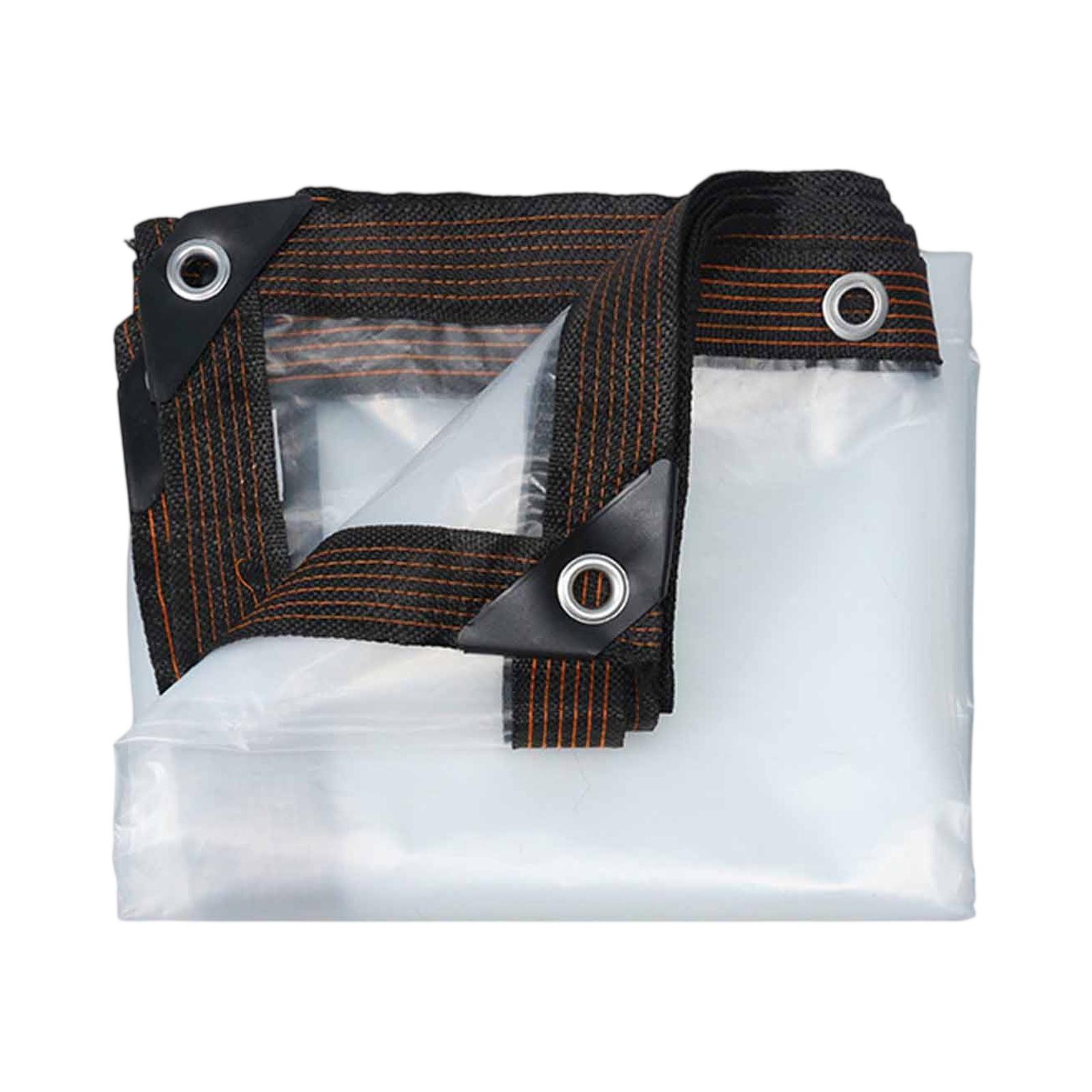 

Прозрачная дождевая ткань – Перфорированный край, Ветрозащитный и Непромокаемый Растение, Цветок Изоляционная пленка One Size