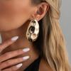 Salircon Exaggerated Vintage Irregular Geometry Big Drop Earrings For Women Party Gifts Fashion Ear Accessories Jewelry 2026 New