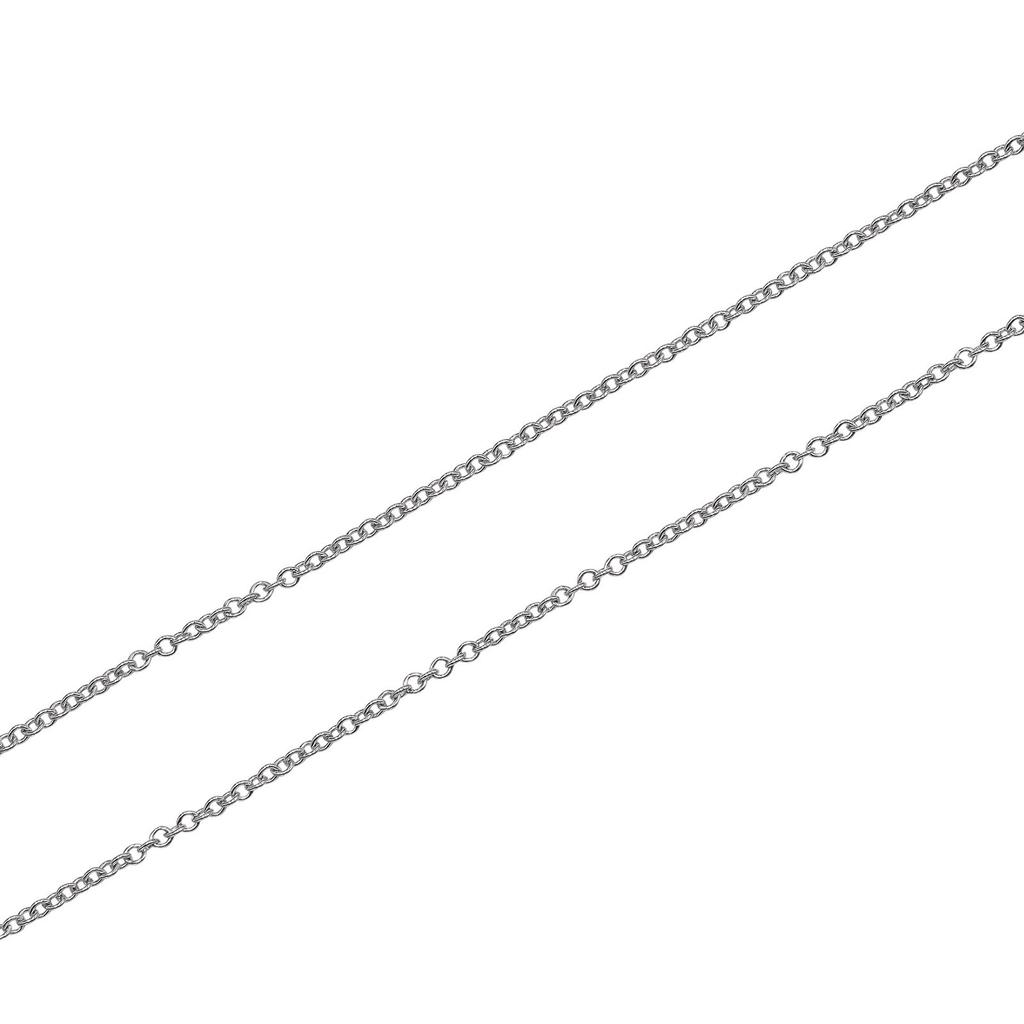 TIFFANY&Co. Dots Cross Necklace Pt950Platinum/diamond 4.1g Women Used