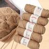 3 balenia hrubej priadze z merino vlny (100g/3.53oz Na klbko) – 110m/120yd Viacfarebná mäkká pletacia a háčkovacia priadza na DIY remeslá Teplé ručne vyrobené potreby
