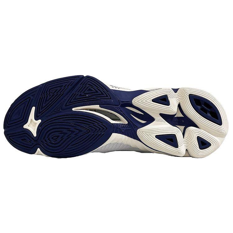 Mizuno Wave Lightning Z7 Białe Niebieska Wstążka Unisex Trampki Mp-Gold V1GA220043
