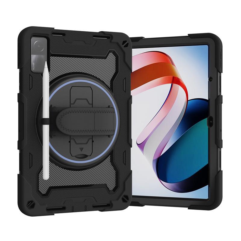 Buntes Silikon-Armband Handheld-Ständer-Hülle für Xiaomi Redmi Pad 10.6 und Pad 5