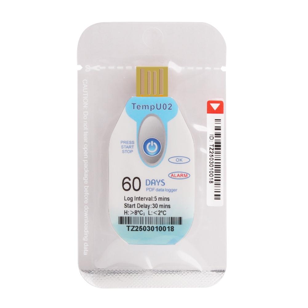 Datenlogger Temperaturdatenlogger PVC Stark USB 2.0