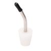 Kettle Spout Extension Nozzle Silicone Stainless Steel Teapot Accessories with Brush for Camping Hiking Backpacking