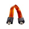 F Female Connector Flat Coaxial Cable Pass Home Car Window Door For Satellite