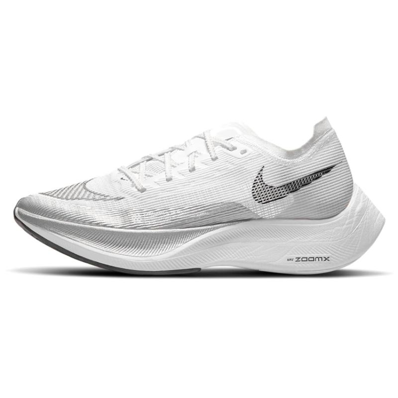 Nike ZoomX Vaporfly Next% 2 'White Metallic Silver' Women's Sneakers casual CU4123-100