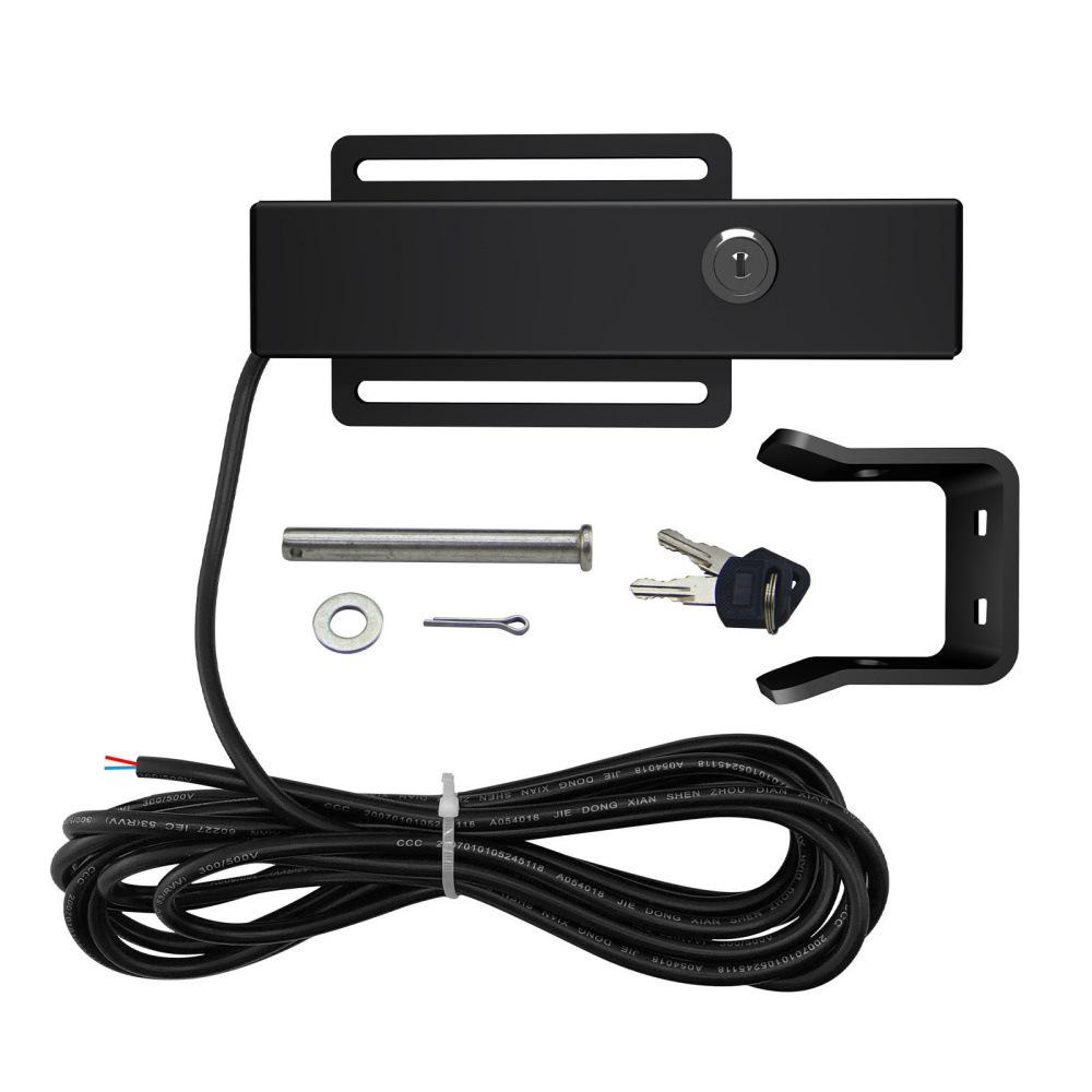 Elektrisches Torverriegelung, 12V/24V AC/DC, mit manueller Schlüsselfreigabe