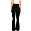2025 Women's High-Waist Slim Flared Jeans - European and American Style