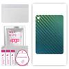 apgo Protective Skin Sticker for the Back Compatible with Apple iPad 2022, Wrap Film, Foil, Vinyl - Pattern Carbon Chameleon CAKA1