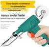 60W Internal Heating Semi-Automatic Soldering Iron with Manual Feed, US Standard