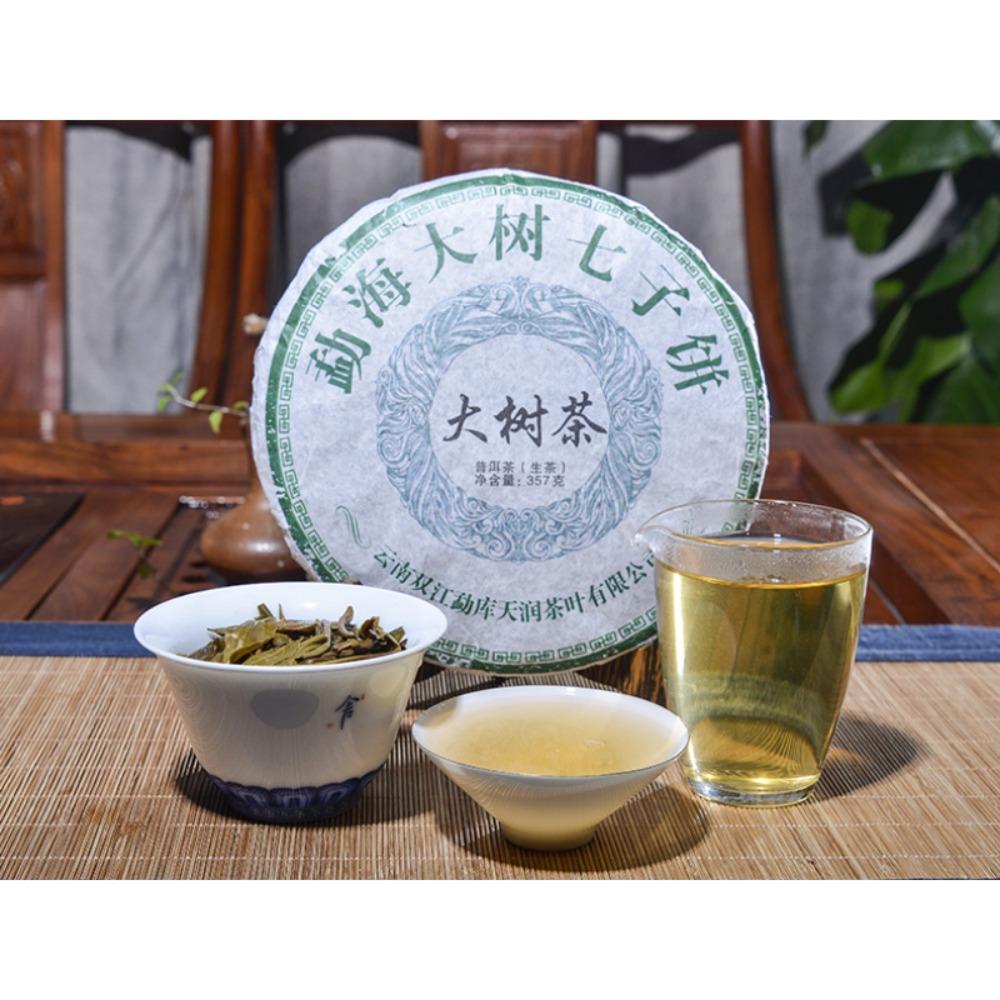 357g Big Tree Pu Er Tea Cake Premium Health Boosting Rich Aroma Smooth Taste Daily Drinking Gift
