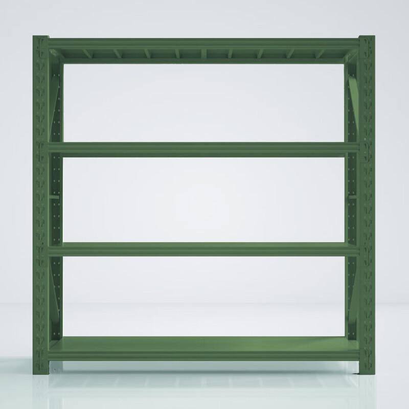 Jixiong Military Green Heavy-Duty Storage Shelving