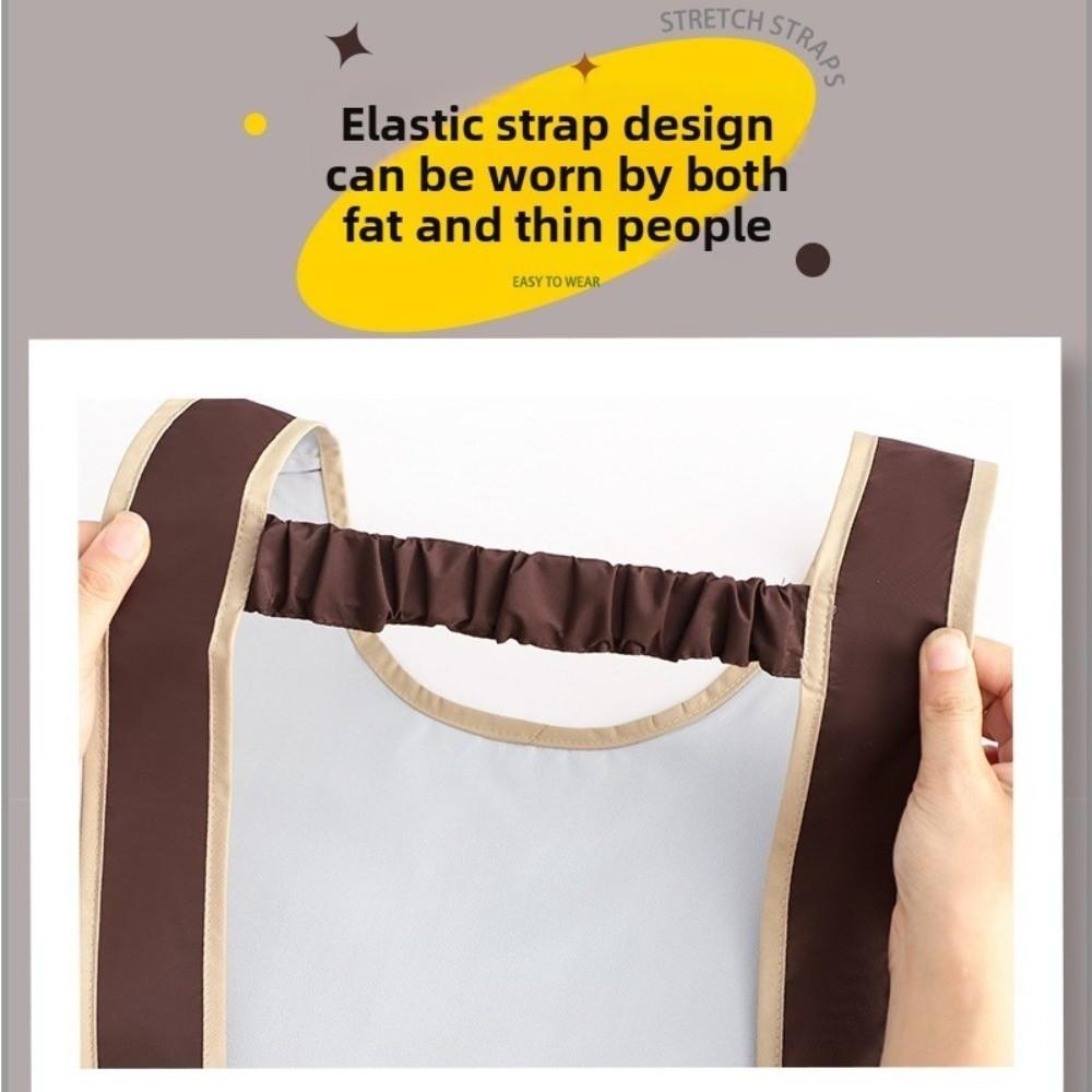 Waterproof Chef Aprons Polyester Kitchen Overalls New Working Clothes  Home Use