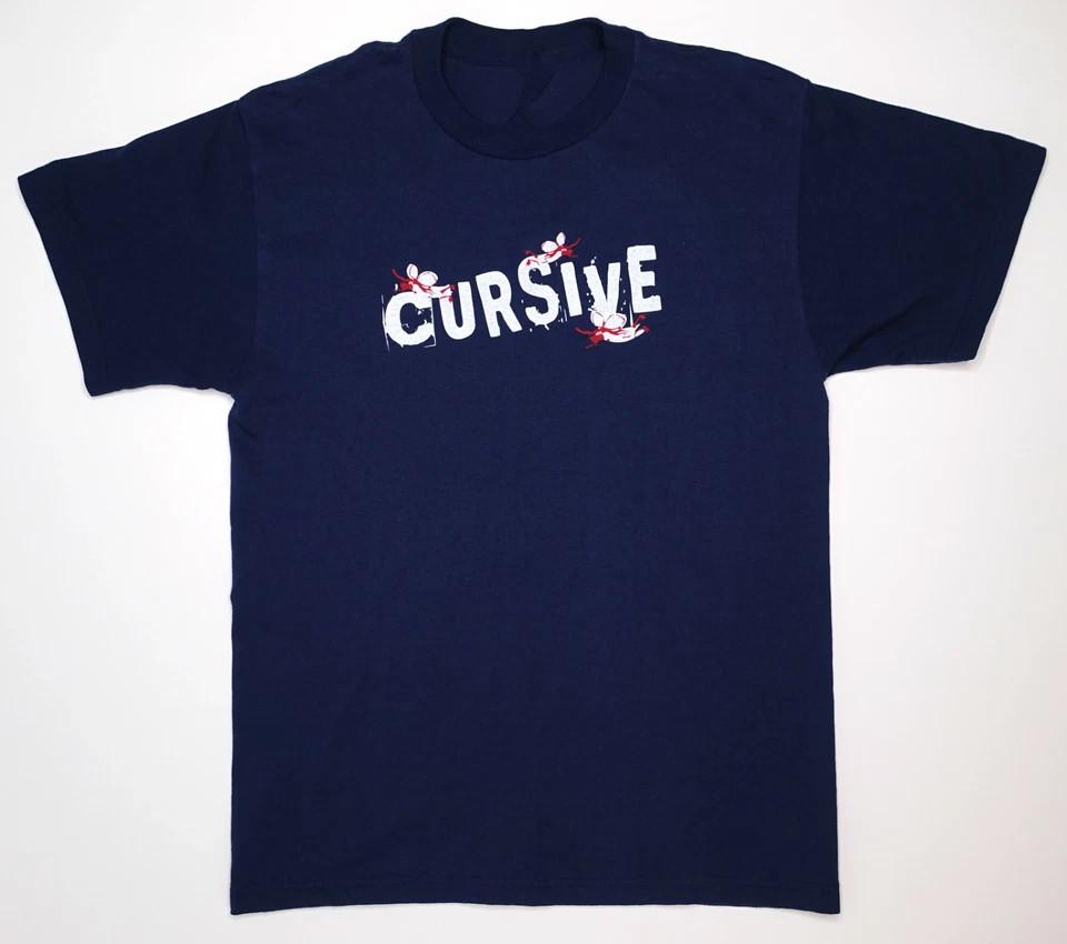Cursive Band the Fairy s 2002 Tour 1 Sided T Shirt Size S-5XL Unisex T-Shirt XXL