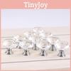 Luxurious And Durable 10pcs Crystal Glass Cabinet Knobs For All Home Furniture