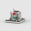 MOC Zahnklinik Medizinisches Labor Stadtkrankenhaus Bausteine Steine Friends Set Schmuck Scannraum Spielzeug für Kinder Geschenk