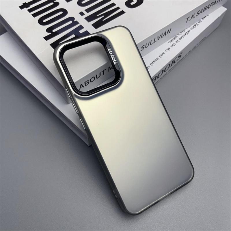 Metallic Laser Aurora Skin Matte Phone Case For Xiaomi 15T 15 14 13 12 Pro Ultra Shockproof Armor Case For Xiaomi 15T Pro Cover