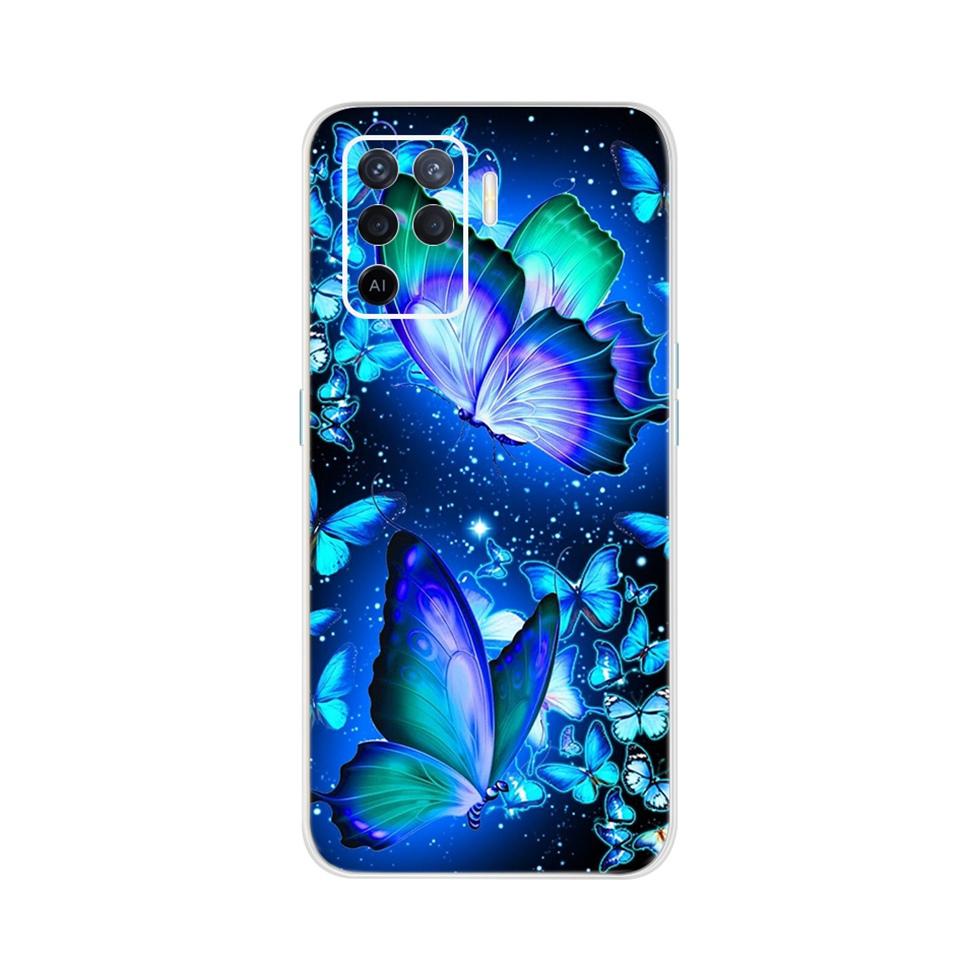 For OPPO A94 54 A74 Case 59 Cute Fashion Painted Mobile Phoen Case For OPPO A54 A 94 74 4G Cover OPPPA74 Soft TPU Silicone Coque