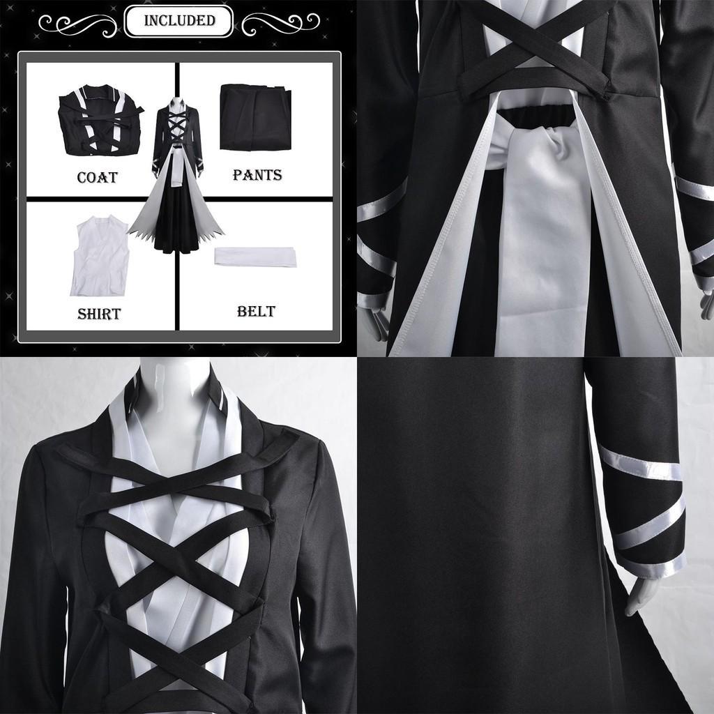 High Quality Bleach Kurosaki Ichigo Robe Cosplay Costume Halloween Carnival Party