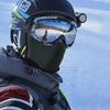 Cross Printed Face Cover Polyester Breathable Cycling Balaclava  Cycling Equipment