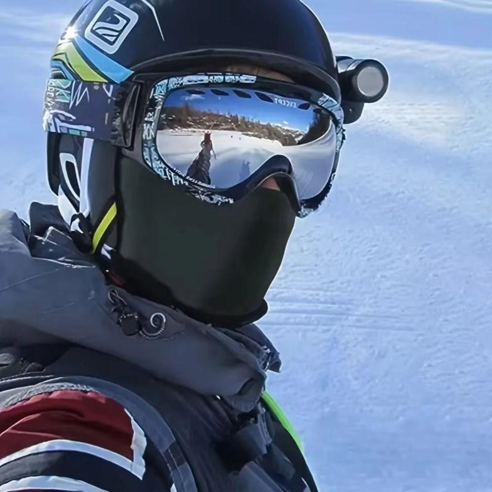 With Cool Print Full Face Ski Mask Polyester Breathable Cycling Balaclava  Summer