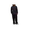 Adidas Mesh 3 Long Sleeve T-Shirt Comfortable Soft Warm Men Tops Black JL8309