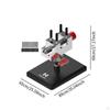 Mini Vise High Precision Workholding Clamp Model Building Stainless Steel for Assembly