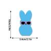 Cartoon Colorful Rabbit Decoration Handmade Home Table Decor Easter Bunny Wood Signs  Friends