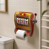 Portarotolo da Toilette a Slot Machine da Parete Divertente Portarotolo da Toilette a Slot Machine