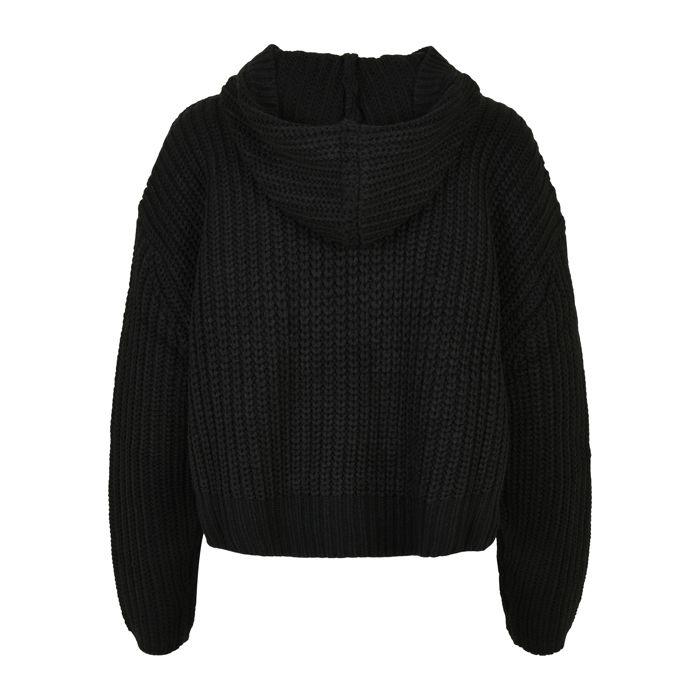 Sweatshirt à capuche - Urban Classics - Oversized - 100% Acrylique - Manches longues - Noir