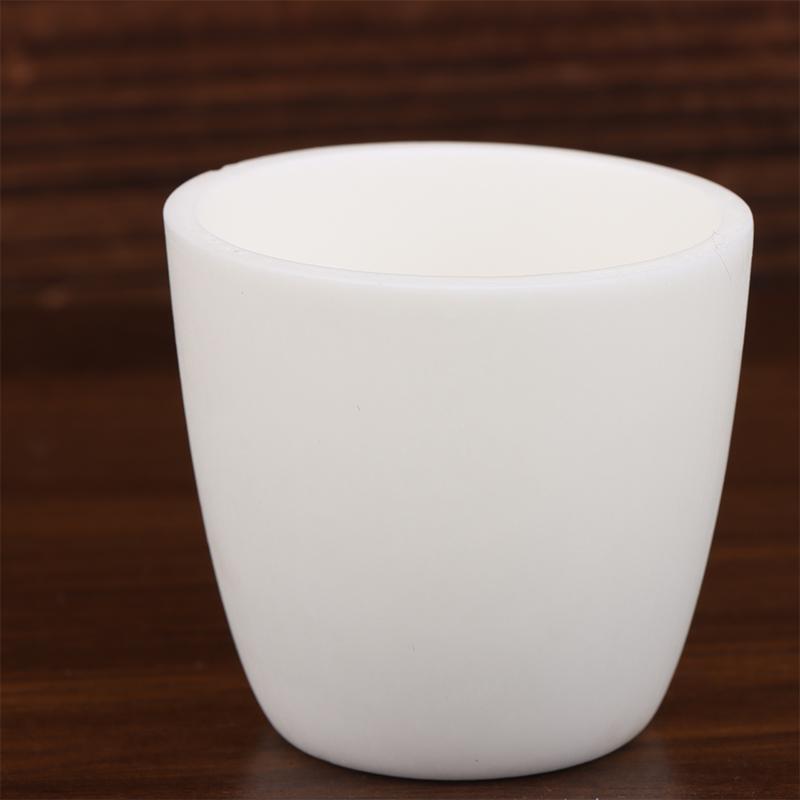 1 ks Vysokoteplotní 1600°C Hliníková kelímek Korundový kelímek 3ml-100ml 99% Hliníkový popelový kelímek Bez víka Pro experiment