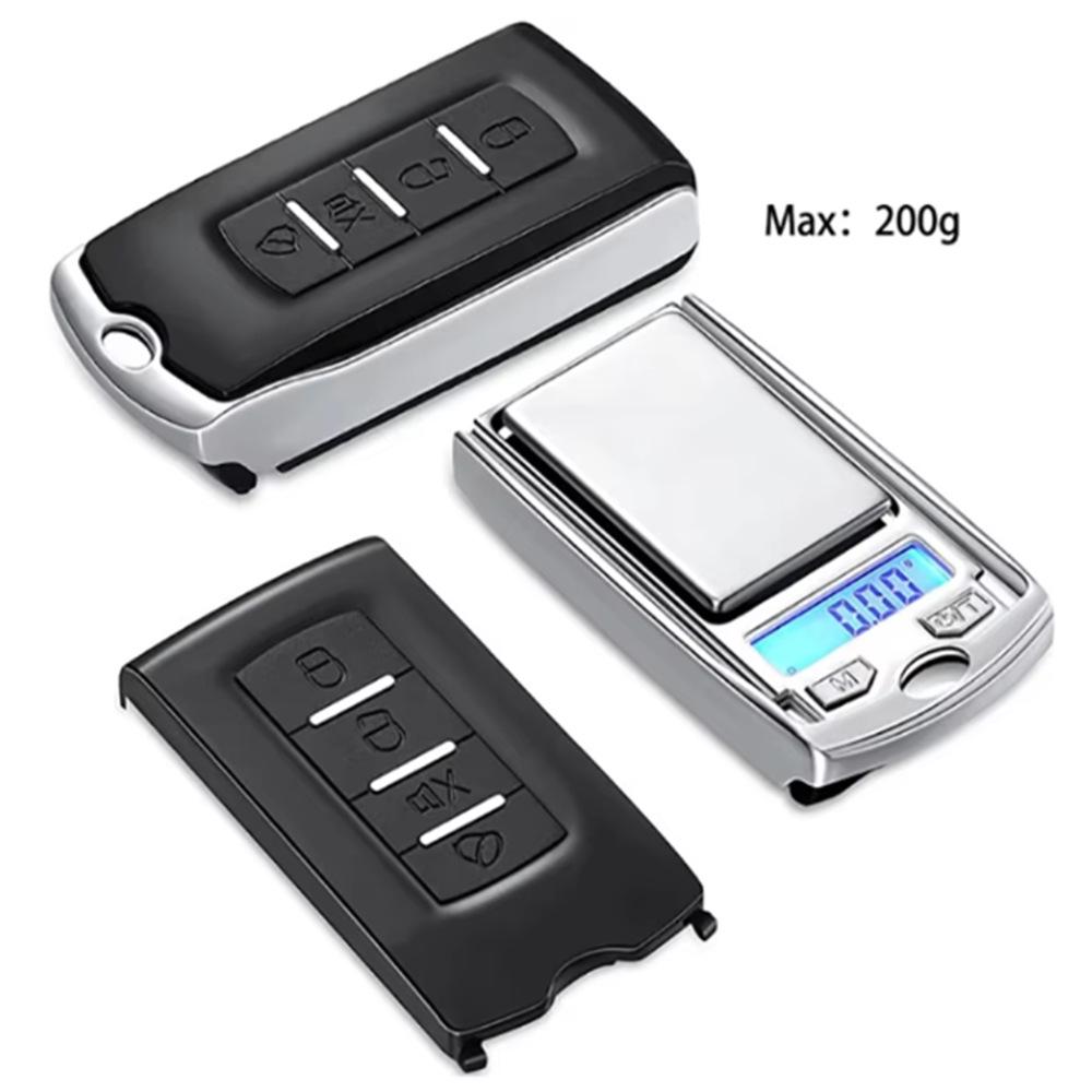 

Mini Car Key Electronic Jewelry Scale - 0.01g Precision for Gold 200g/0.01g Precision Model