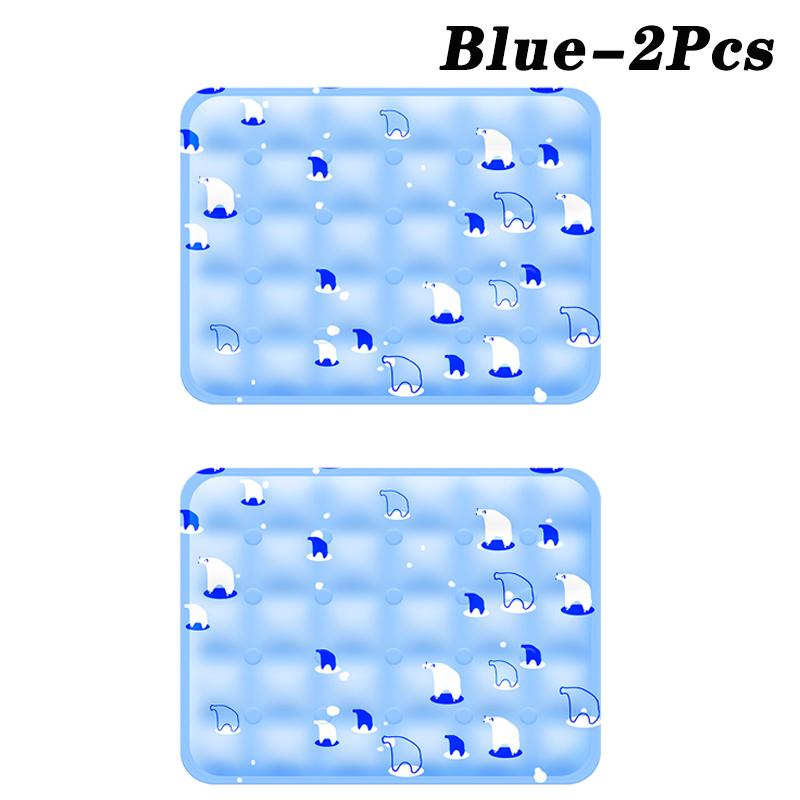 Cooling Pet Mat Lightweight Durable Self Cooling Pad for Small Pets Dogs Cats Summer Chill Mat Reusable Non Slip