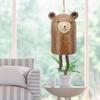 Rustic Hanging Animal Wind Chimes Resin Hand Made Natural Garden Decoration for Gardens Backyards Trees Yards C Raccoon